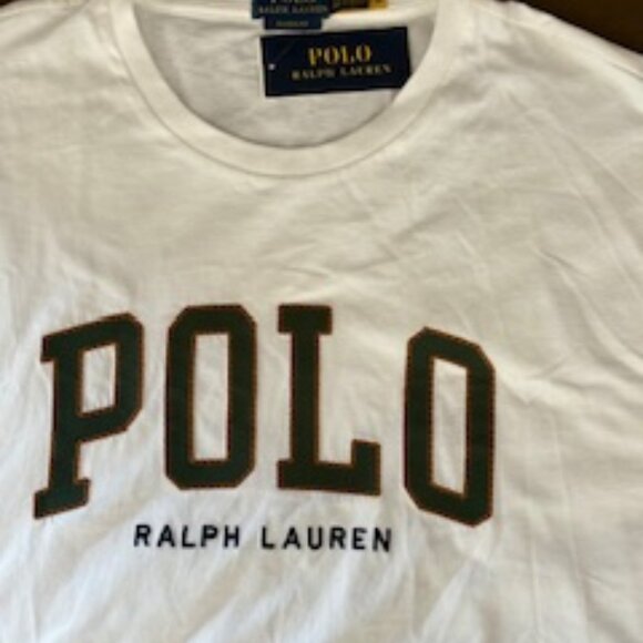 Polo Ralph Lauren Other - Polo Ralph Lauren Classic Fit White Logo Tee Shirt XXL